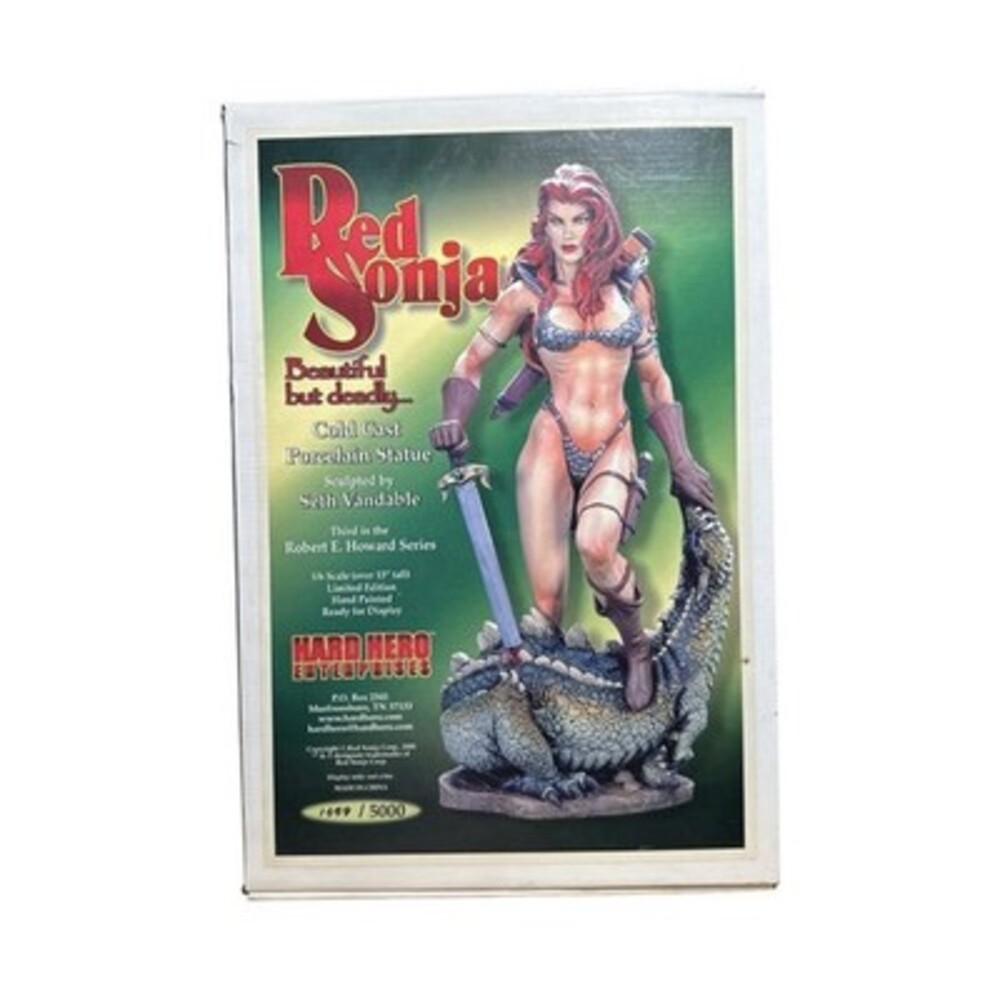 Red Sonja Premium Format Figure Statue Sideshow Exclusive #1359/5000